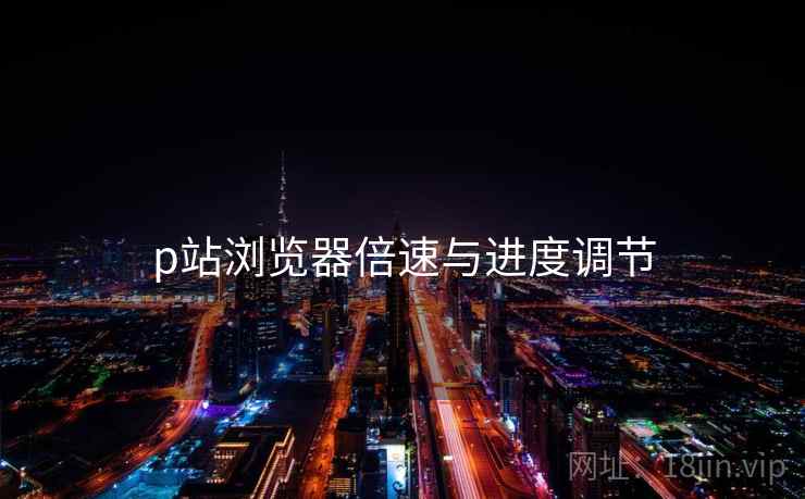 p站浏览器倍速与进度调节