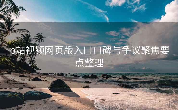 p站视频网页版入口口碑与争议聚焦要点整理